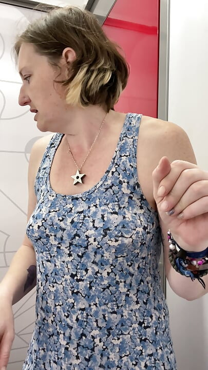 Starting to Strip on a Birthday Shopping Trip- Filming Fail