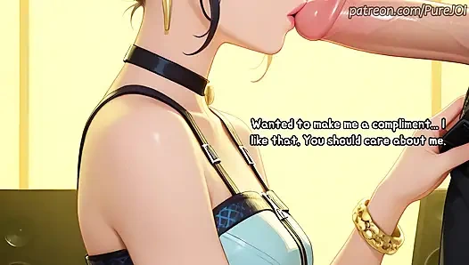 You were desperately trying to fill idol Zoey with your semen (Sex JOI)