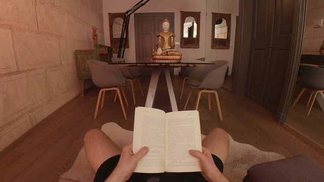 Meditation or Fucking for a Relaxing Evening? Choose Wisely...