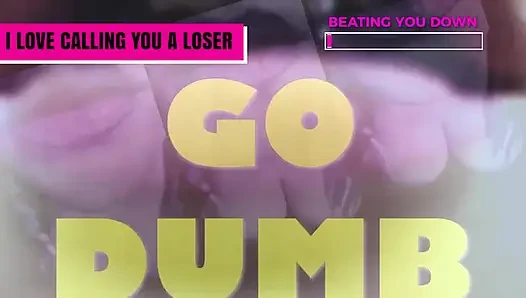 JOI as I Beat You Down Gooner Style with Goddess Lana