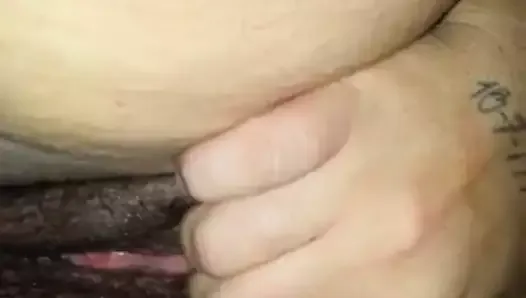 hairy fat mature pussy close up