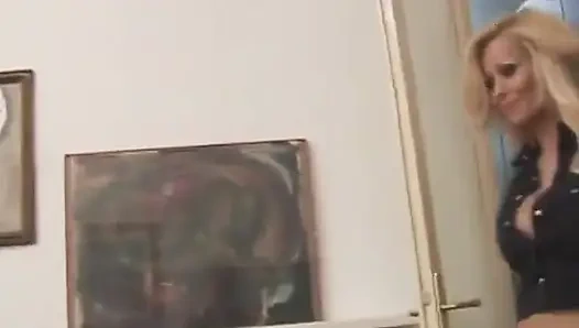 Naughty MILF From France Playing with Her Tight Pussy