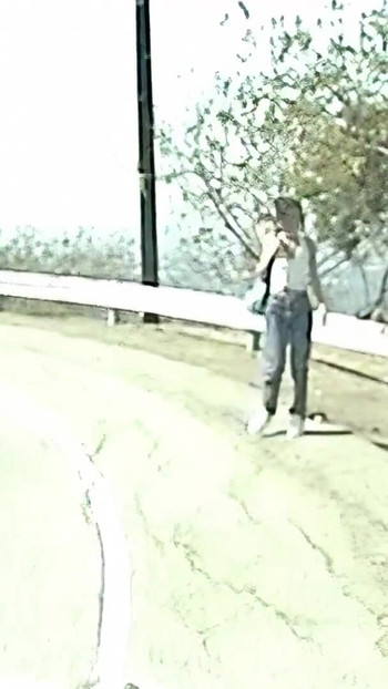 Stunning moment from "They always say don't pick up hitchhikers! He took a nympho for a ride and did not regret it!"