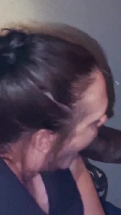 Must-see moment from "Giving a thick black cock amazing head"