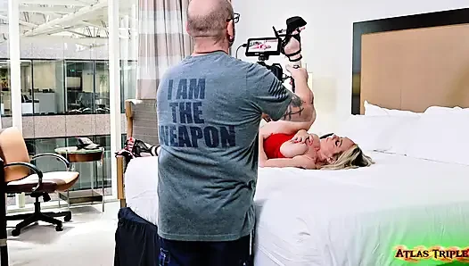 Porno çekimi bloopers ve bts görüntüleri