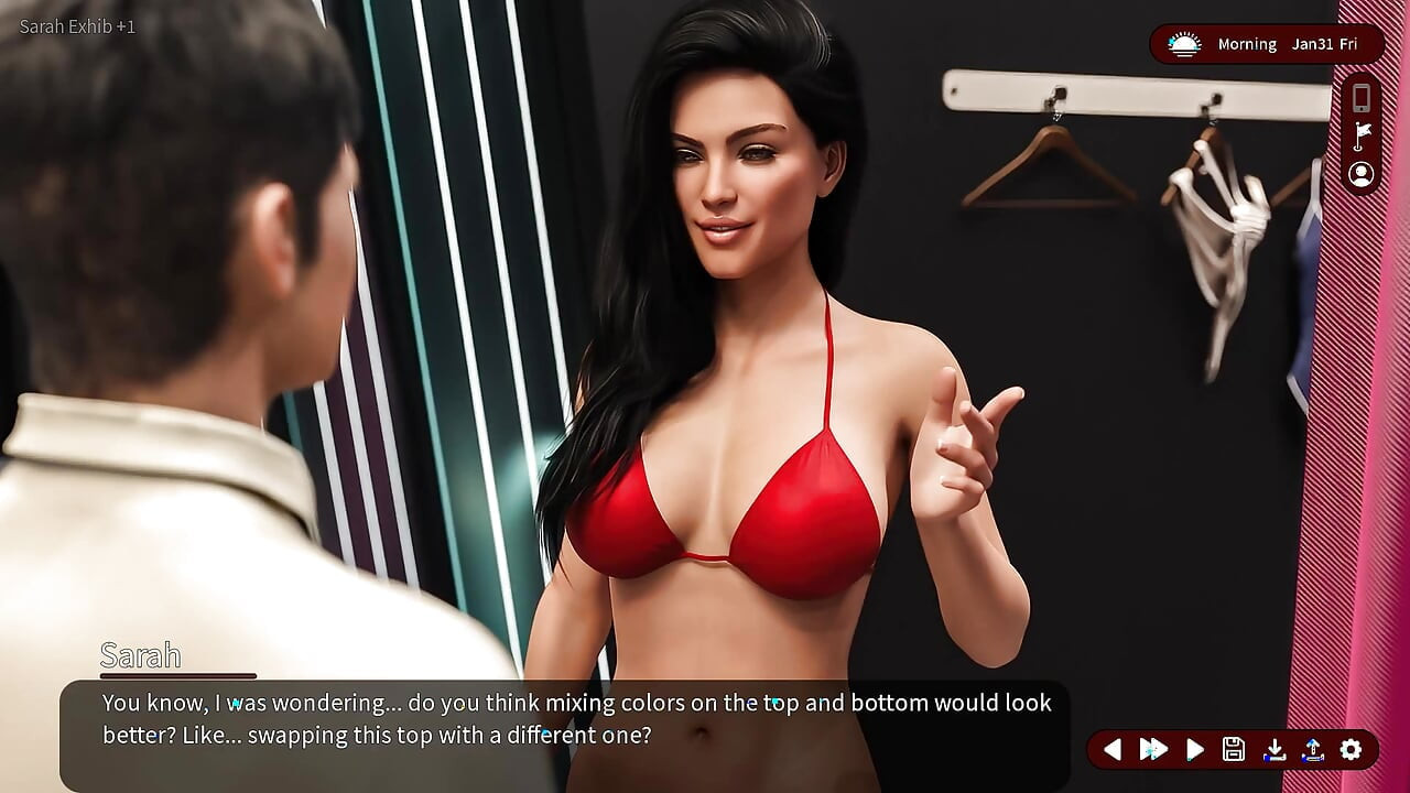 Whispers of Desire: Husband Dares His Wife to Tease the Salesman in the Clothing Store - Episode 35