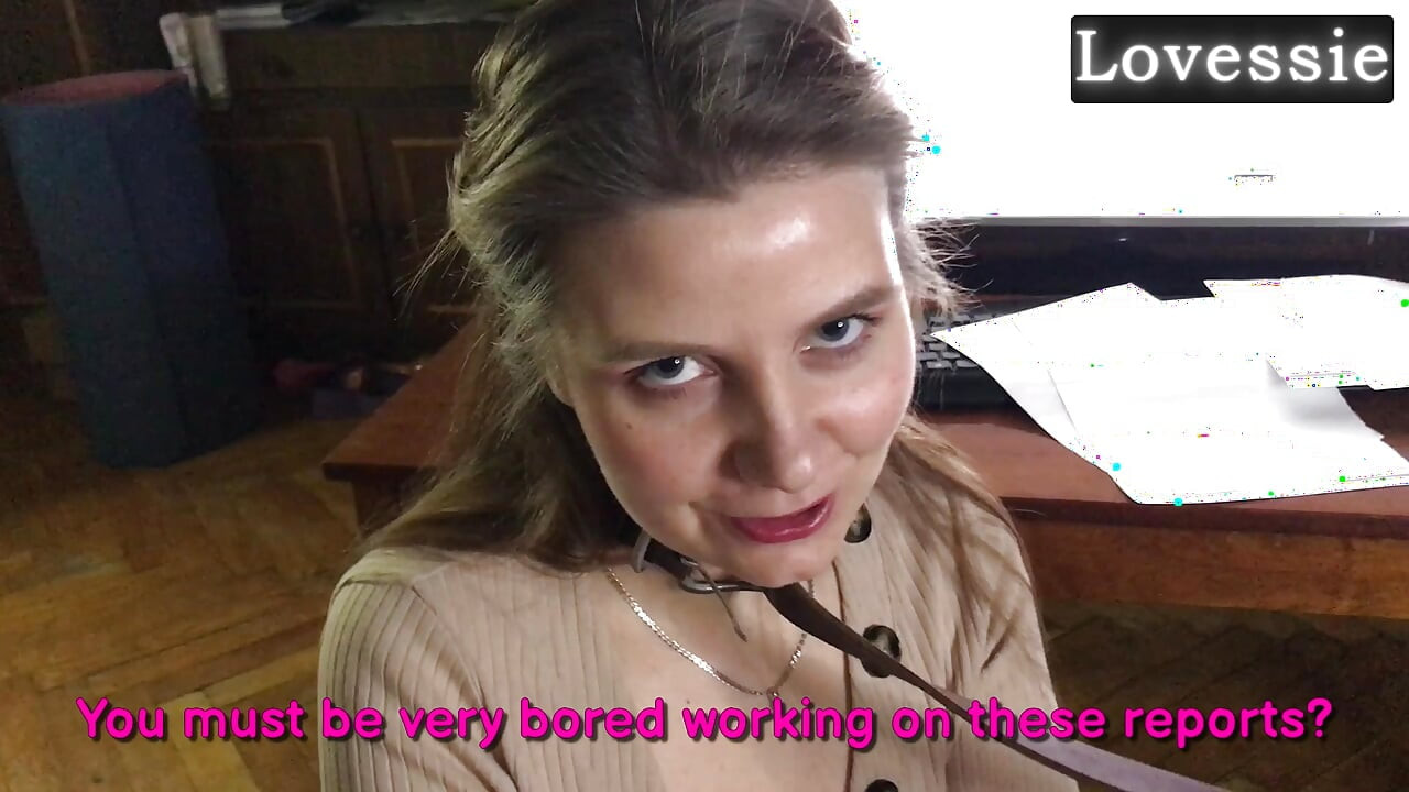 A Sexy New MILF Secretary Did a Poor Job and Was Punished with a Big Dick, Swallowing Cum - Lovessie