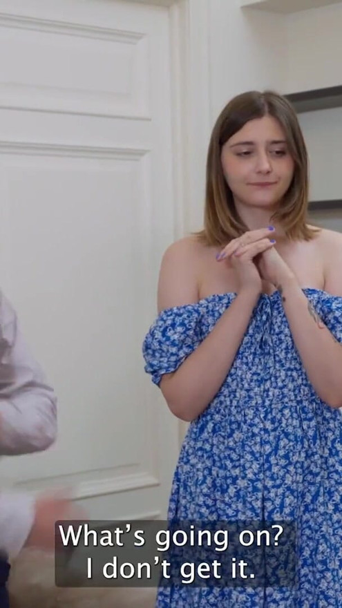CUCK4K. Whore doesn’t mind to suck a huge dick and look into her hubby’s eyes | Clip 1