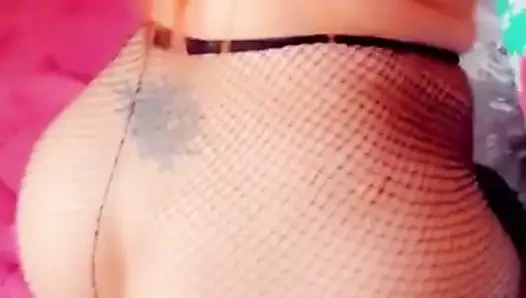 Whip Pussy Fingering Dildo in Ass