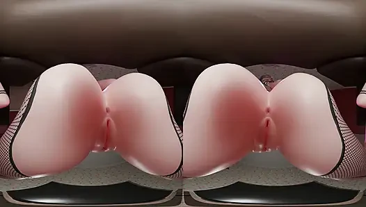 Guestoy - VR Edition. Son fragman (serbest bırakıldı). Gözlüklü iri göğüslü genç kız yüze oturuyor ve tükürüyor. POV.