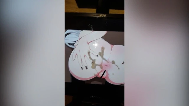 2B Cum Tribute On Her Fat Ass - Sop