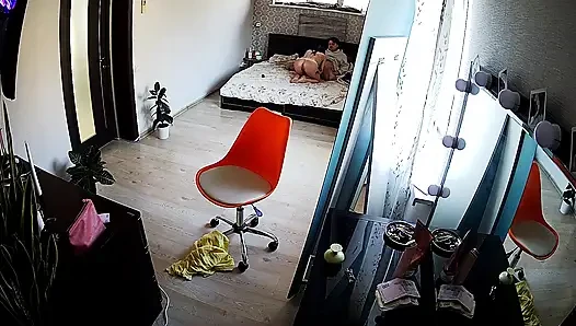 Kamila teases Danildo and sucks his cock