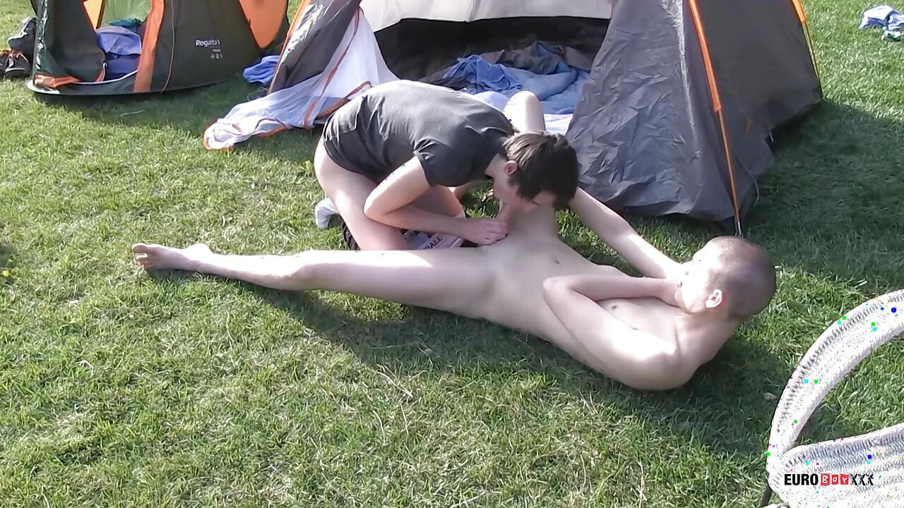 EuroBoyXXX Kyle Dickson And Lee Daniels Take Over The Camp For Outdoor Suck And Fuck