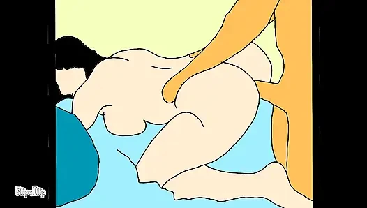 Sexy mädchen dicker arsch genießt den sex