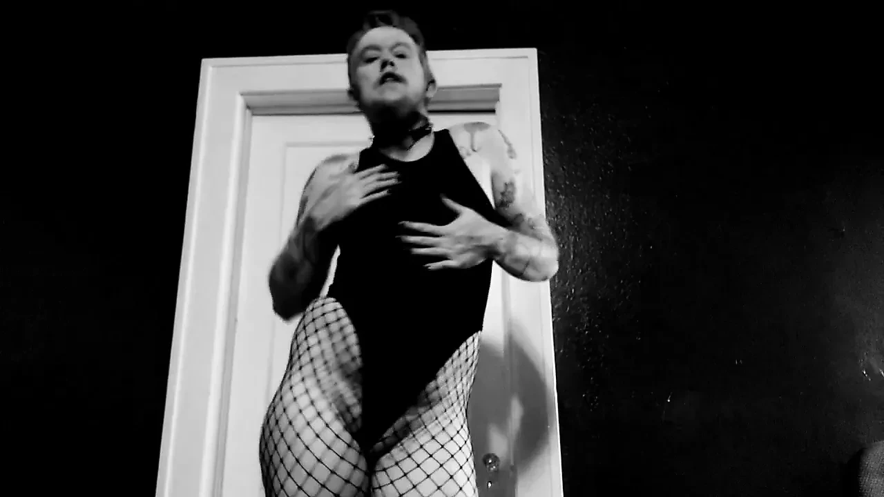 Dancing Queer Hot Big Boots and Fishnets FTM Erotic