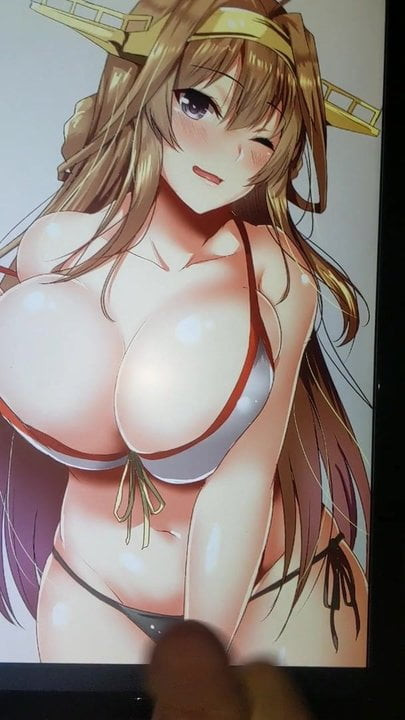 Kancolle Kongou Cum tribute
