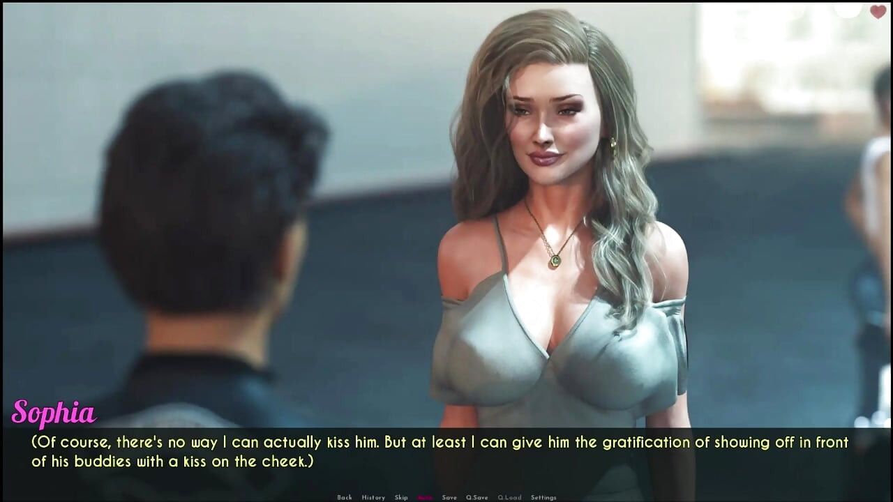 AWAM #15 - Sophia had to bath the old guys...Nathalie and Sophia had a sexy moment