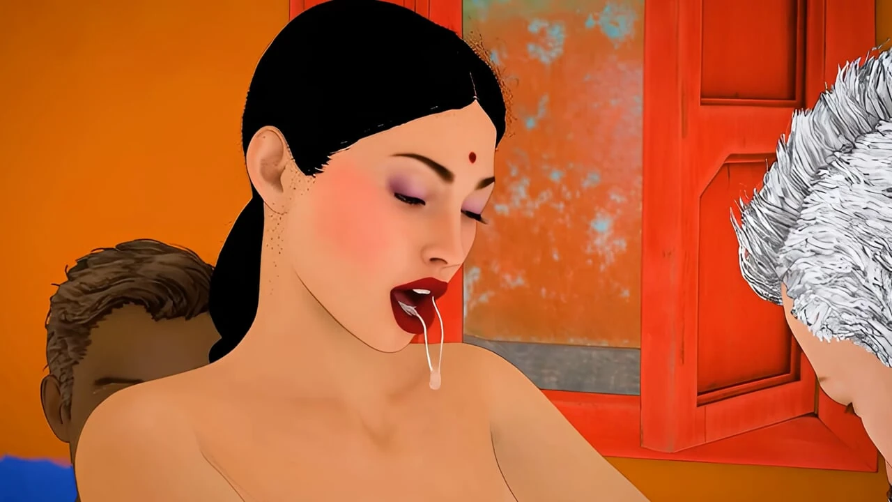 India bhabhi follada por lechero y propietario - gangbang sexo