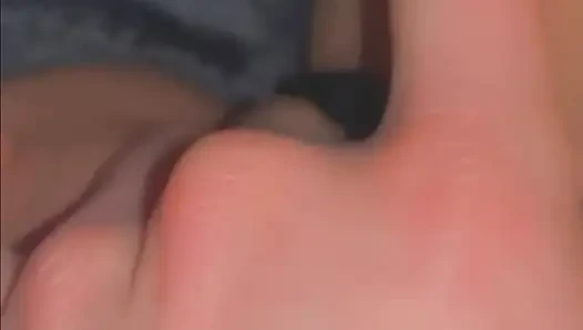 I finger myself with you until orgasm