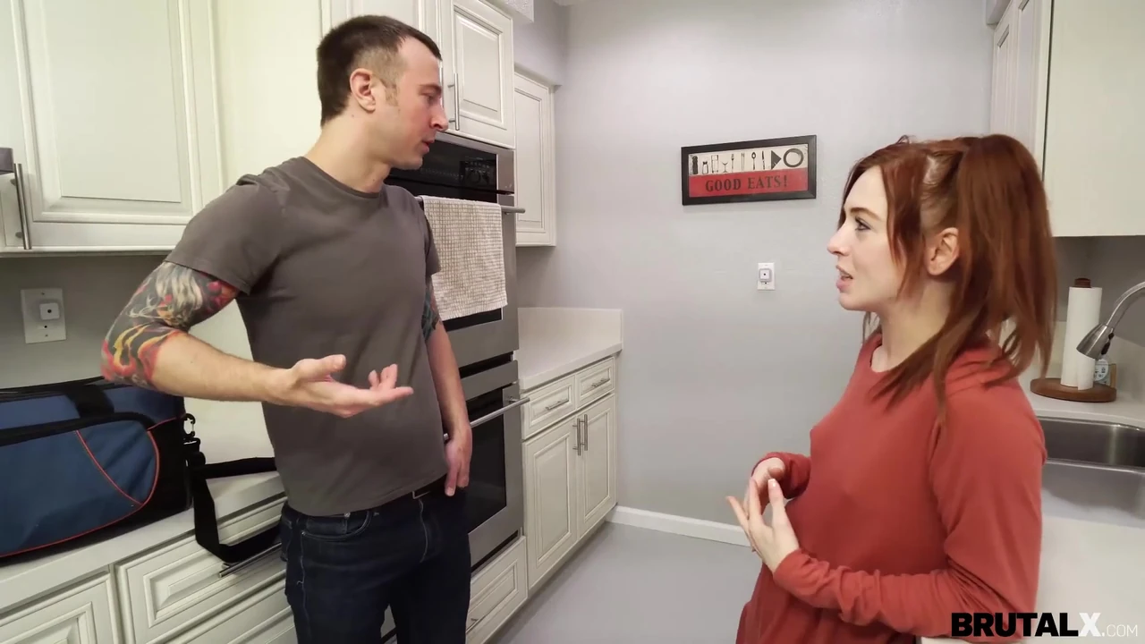 Brutal X - Madi Collins - Redhead gets brute-fuck lesson