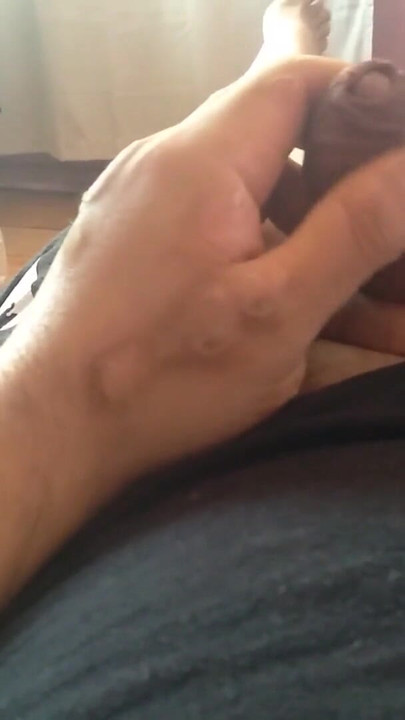 boy shows his sweaty big dick | Clip 1