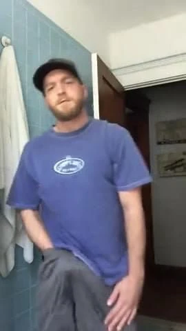 Jerking Off in the Bathroom
