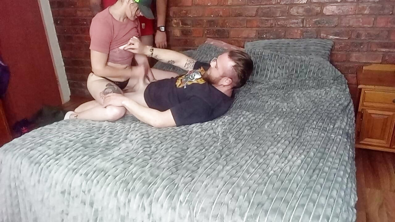 He enjoyed it with his cum dripping off me