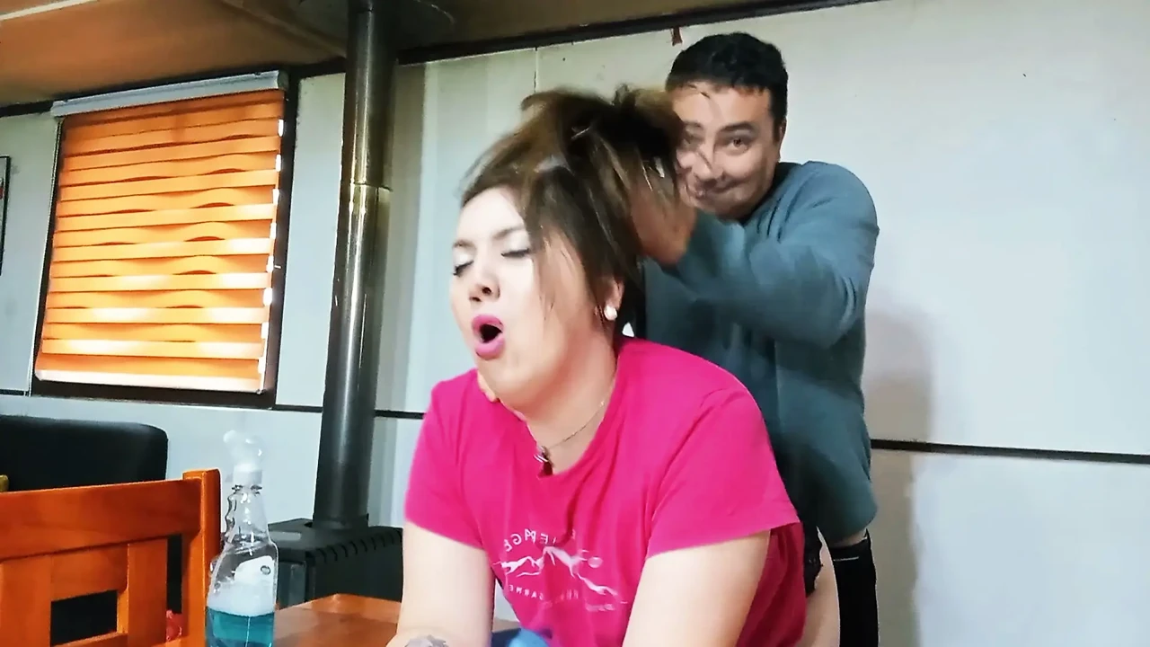 My stepsister was fucked hard on the table.
