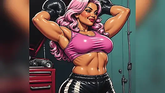 Non-nude Fit Babes Art