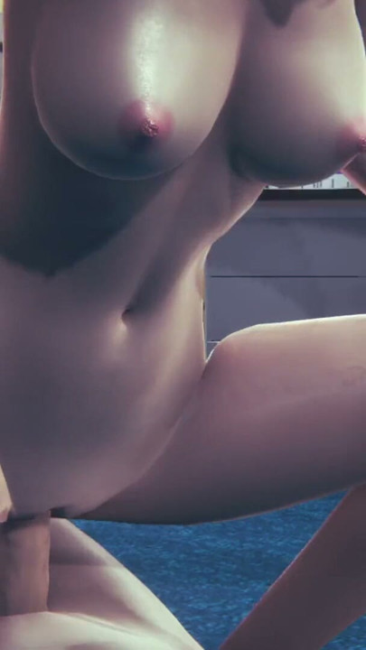 Hentai χωρίς λογοκρισία - η Rina καβαλάει τον συνάδελφό της στο γραφείο | Κλιπ 1