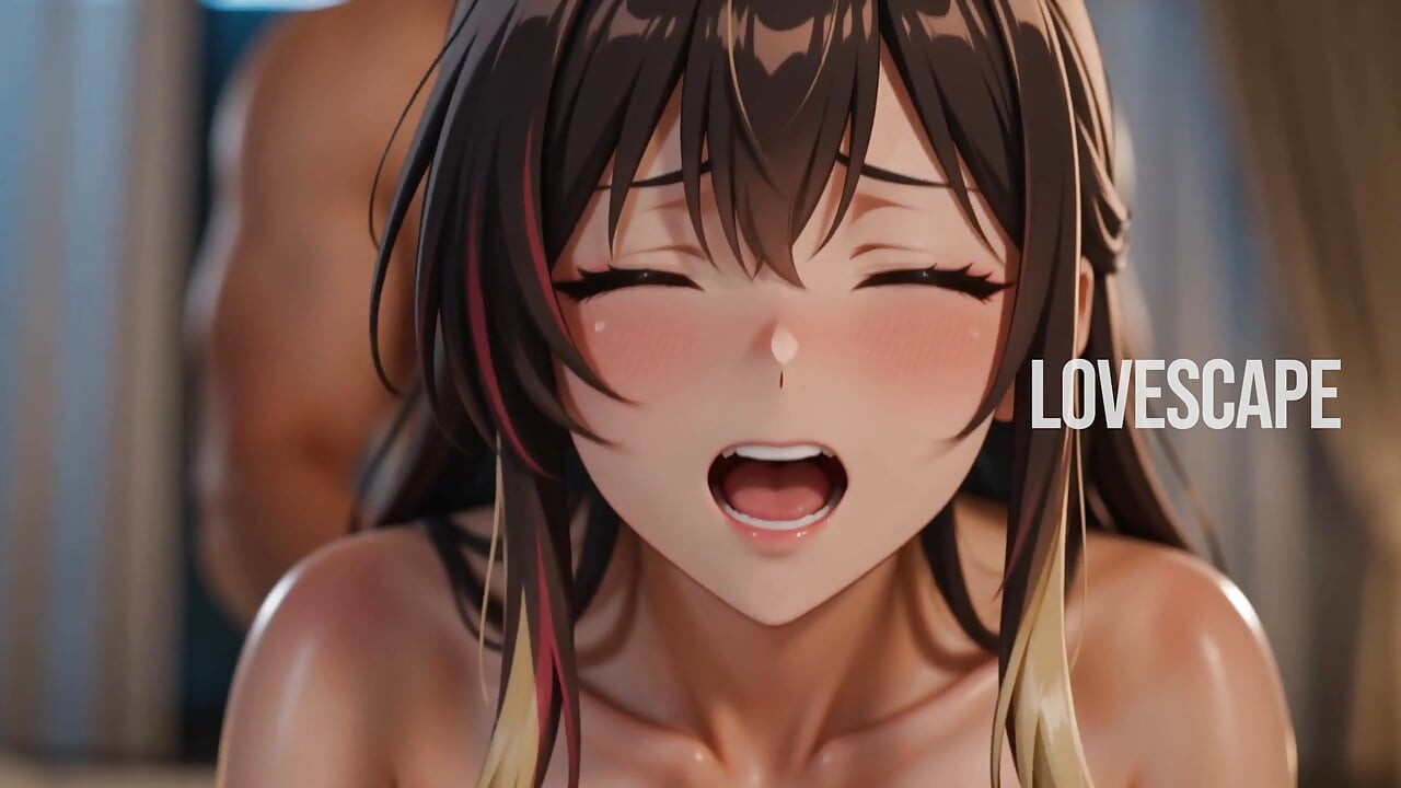 Con đĩ anime cầu xin cho đến khi người đàn ông thực sự nện cô ấy (AI)