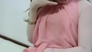 pink kigurumi vibrating