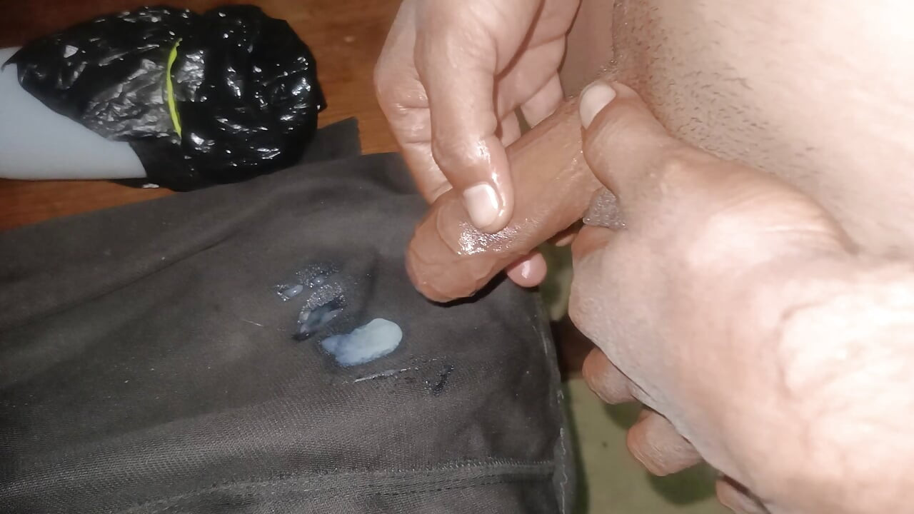 Fucking a toy and masturbating