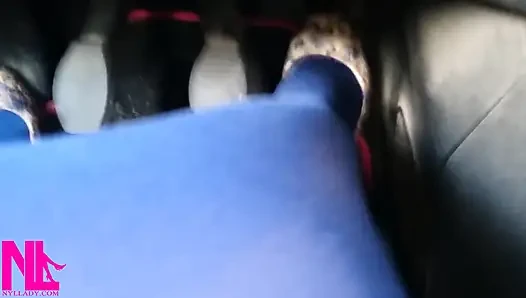 Driving Fast in Flowered Ballet Flats