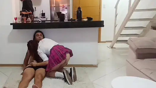 She Fucks Her Brother-in-law in Front of the Cuckold