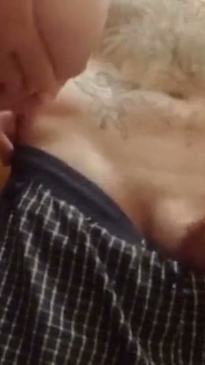 I came to visit a friend and jerked off my dick in front of her | Clip 1