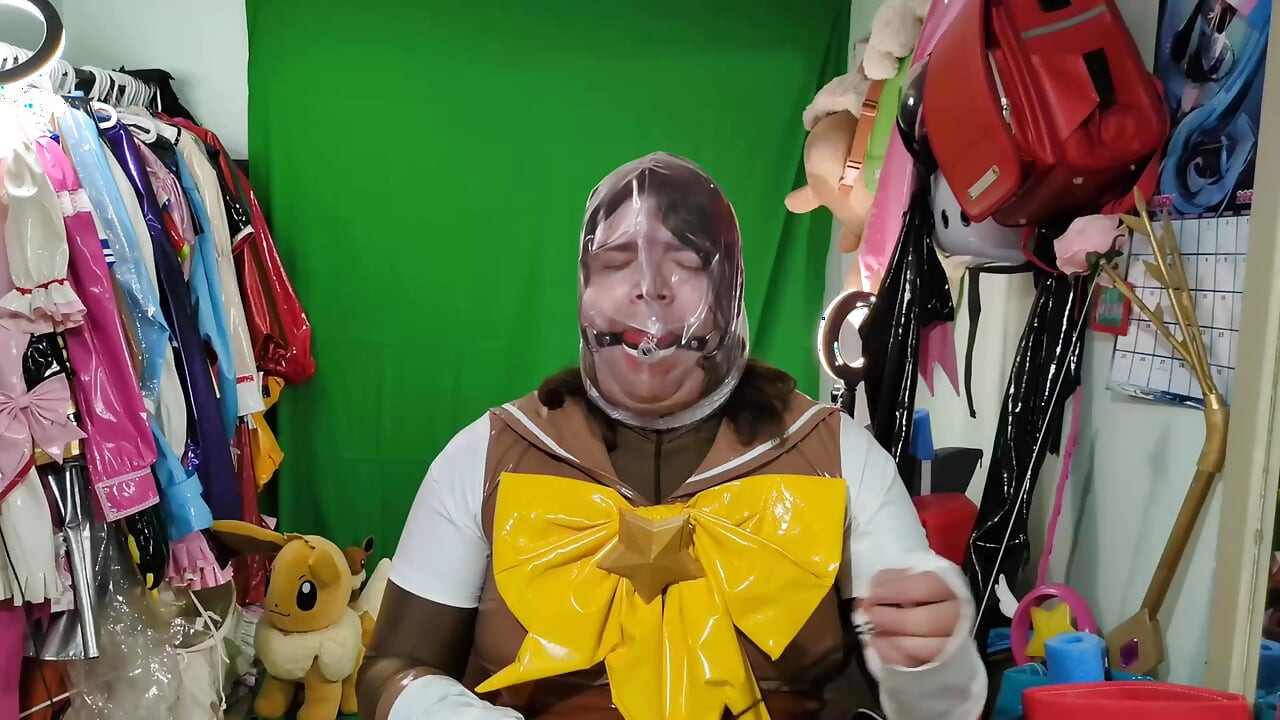 PVC Sailor Eevee Assorted Breathplay, Gags and Inflatable Tail