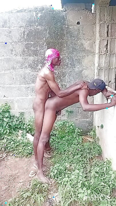 Outdoor sex between two farmers