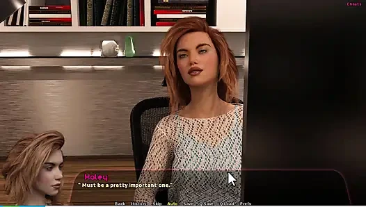 История Haley No 14 - Адриана и Хейли имели сексуальный момент у бассейна... Йоханнес трахнул Адриану.