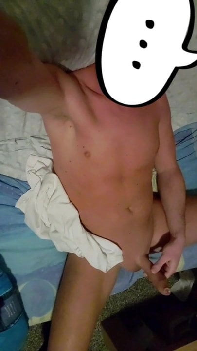 Young hard twink cock