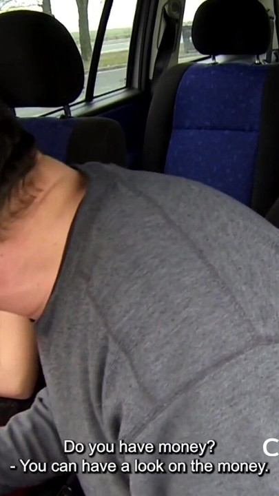 Raw fucking with an eager brunette in the car (Czech Bitch) | Clip 1