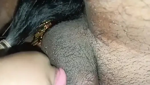 Newley married couple having fun