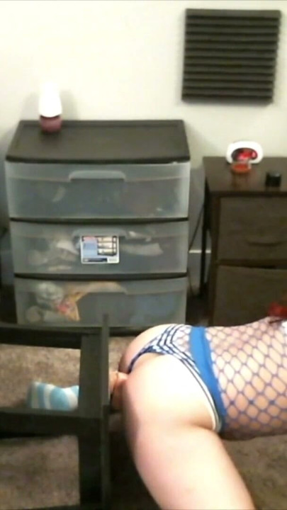 Sissy Having fun With Big Dildo (AJCD 2021) | Clip 1