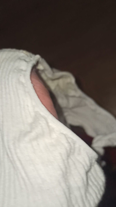 Stellas schmutzige Höschen. Meine junge 26-jährige Schlampe.