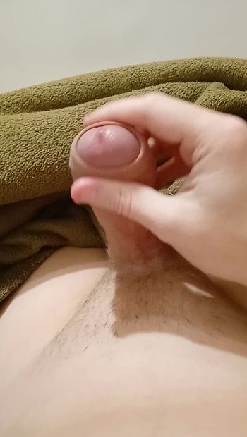 18 year old hot guy masturbates big cock and moans from high #3