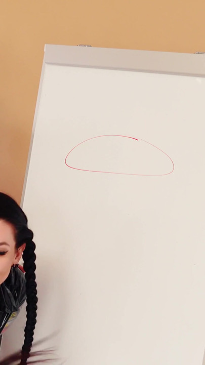 Captivating moment from "backstage - behind the scenes - teacher and student roleplay - lesbians in fetish PVC pussy and"