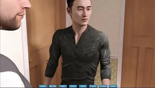 Bound to please # 3 - Johannes beobachtete julia, wie sie ein nickerchen in sexy nachthemd macht.