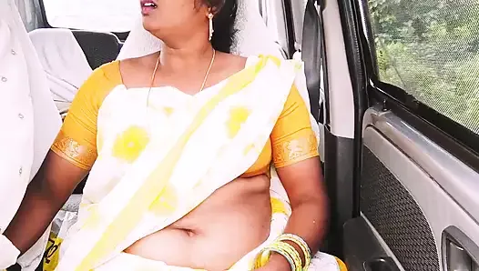 Car sex, indian saree maid long drive for sex with house owner, telugu dirty talks. Part-3