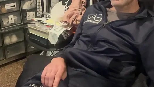 Mike masturbating again
