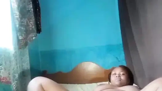 Große schwarze arsch-muschi-show